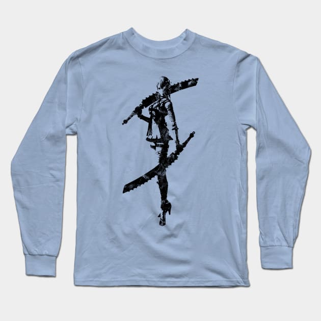 Kainé NieR Gestalt / Replicant Long Sleeve T-Shirt by StebopDesigns